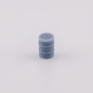 HO Scale 3 Ribbed 55 Gallon Flat Top Drum