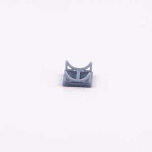 HO Scale Modern Single Drum Rack on Concrete Pad