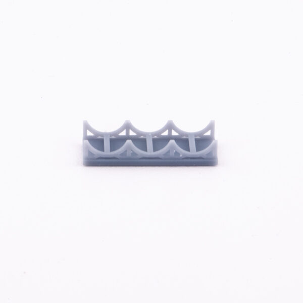 HO Scale Modern Triple Drum Rack on Concrete Pad