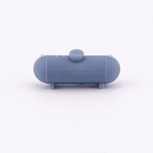 HO Scale 250 Gallon Horizontal Propane Tank