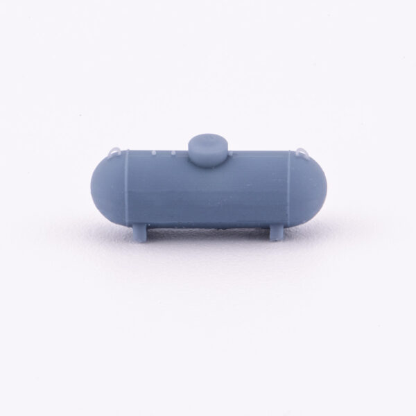 HO Scale 250 Gallon Horizontal Propane Tank