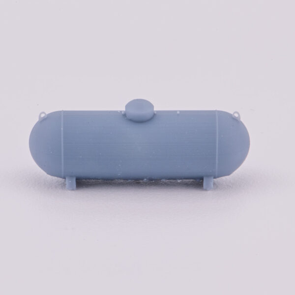 HO Scale 500 Gallon Horizontal Propane Tank